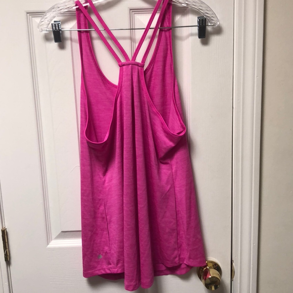 Pink Workout Tank - Picture 2 of 3
